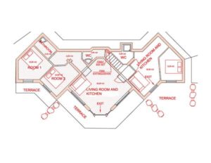 Queen suite plan