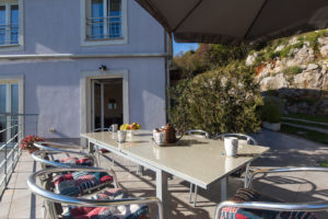 King Suite terrace